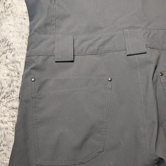 Marmot Ski Bib Gray Discovery Waterproof Snow Snowboard Pants Men's Small - Picture 13 of 15